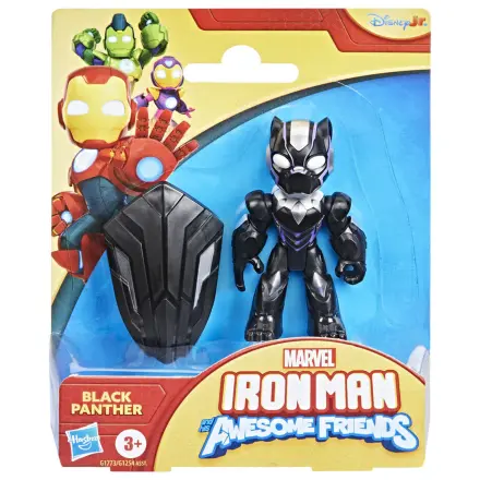 Marvel Iron Man And His Awesome Friends Black Panther Figur 7 cm Produktfoto