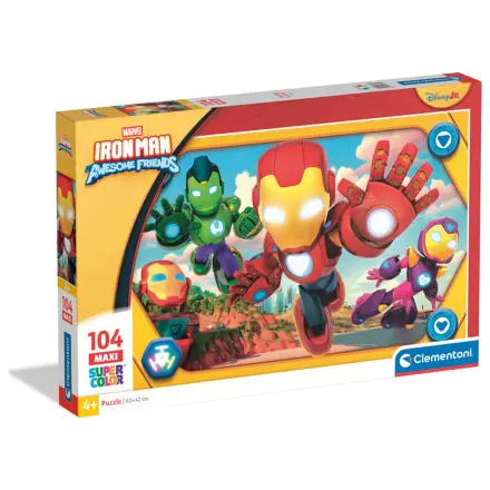 Marvel Iron Man und sein Awesome Puzzle, 104 Teile Produktfoto