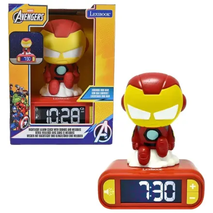 Marvel Iron Man Wecker mit Nachtlicht Produktfoto
