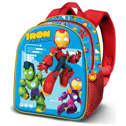 Marvel Iron Man Friends Tech 3D Rucksack 31cm Produktfoto