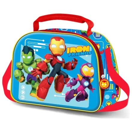Marvel Iron Man Friends Tech 3D Lunchtasche Produktfoto