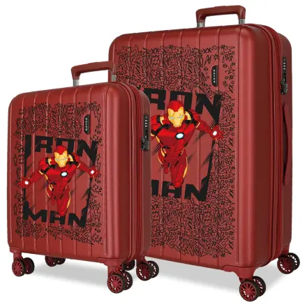 Marvel Iron Man Hero ABS Trolley Koffer Set 55/65cm Produktfoto