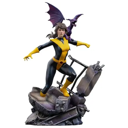 Marvel Kitty Pride & Lockheed X-Men Comics BDS Art Scale Statue 1/10 Kitty Pride & Lockheed Produktfoto