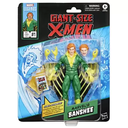 Marvel Legends Comics X-Men Marvel's Banshee Figur 15cm termékfotója