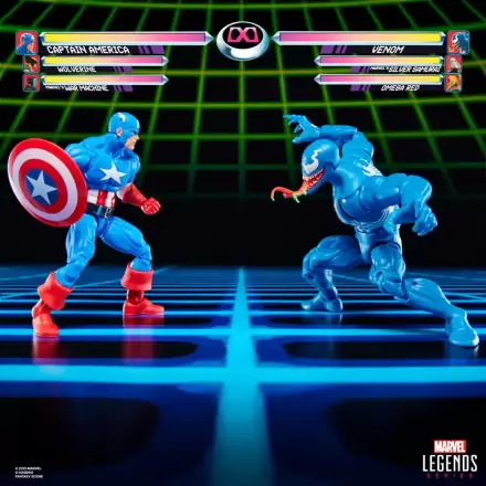 Marvel Legends Gamerverse Action Figur 2er-Pack Captain America vs. Venom 15 cm Produktfoto
