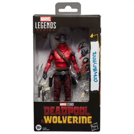 Marvel Legends Series Deadpool & Wolverine Cowboypool Figur 15cm Produktfoto