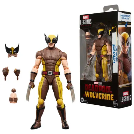 Marvel Legends Series Deadpool & Wolverine - Wolverine Brown Suit Figur 15cm Produktfoto