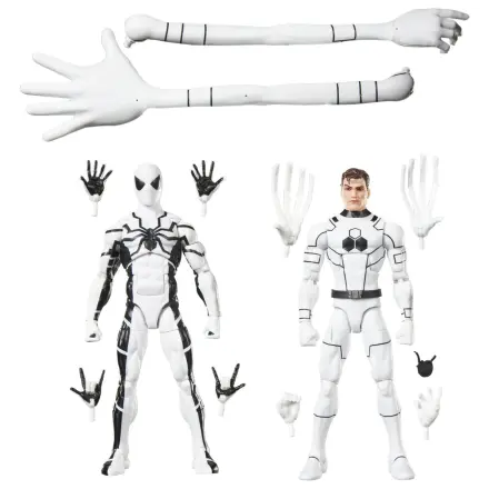 Marvel Legends Series Fantastic Four Mister Fantastic & Spiderman Set 2 Figuren 15cm Produktfoto