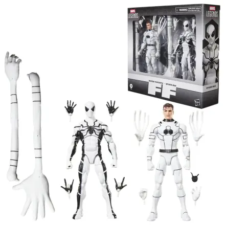 Marvel Legends Series Fantastic Four Mister Fantastic & Spiderman Set 2 Figuren 15cm Produktfoto