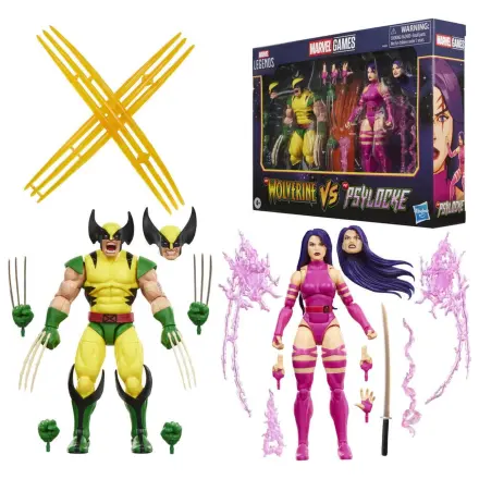 Marvel Legends Series Wolverine Vs Psylocke Pack 2 Figuren 15cm Produktfoto