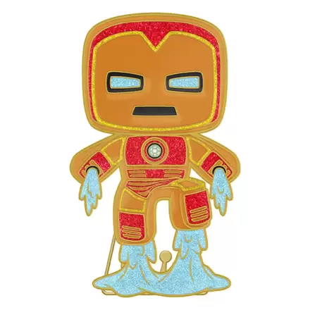 Marvel Loungefly POP! Pin Ansteck-Pin Iron Man 10 cm Produktfoto