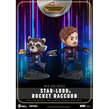 Marvel Mini Egg Attack Figuren Guardians of the Galaxy 3 Star Lord & Rocket Raccoon 8-10 cm Produktfoto