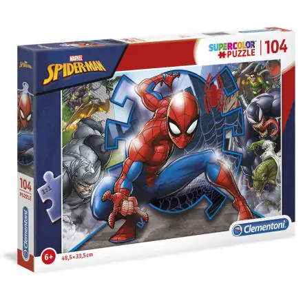 Marvel Spiderman Puzzle 104-teilig termékfotója