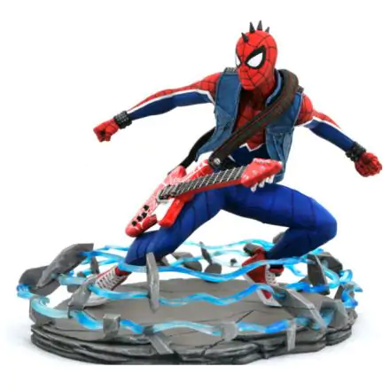 Spider-Man 2018 Marvel Video Game Gallery PVC Statue Spider-Punk 18 cm termékfotója