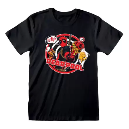 Marvel T-Shirt Deadpool Badge Produktfoto
