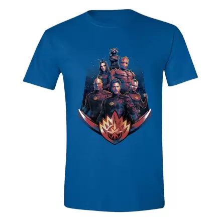 Marvel T-Shirt Guardians Of The Galaxy Vol. 3 Distressed Group Pose termékfotója