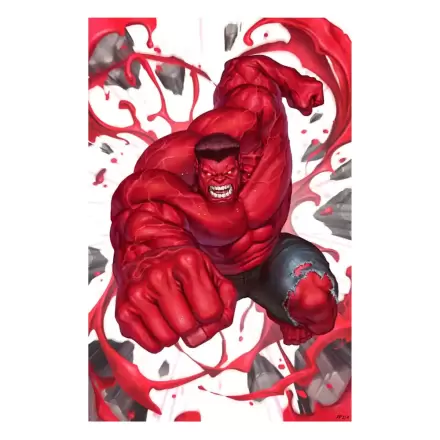 Marvel Red Hulk #1 Kunstdruck Red Hulk 61 x 41 cm - ungerahmt Produktfoto