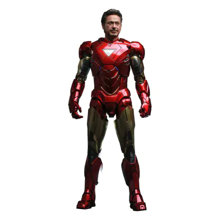Marvel's The Avengers Movie Masterpiece Diecast Actionfigur 1/6 Iron Man Mark VI (2.0) 32 cm Produktfoto