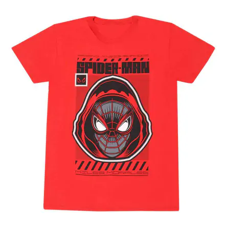 Marvel Spider-Man Miles Morales Video Game - Hooded Spider T-shirt termékfotója