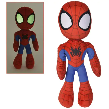 Marvel Plüschfigur Glow In The Dark Augen Spider-Man 25 cm termékfotója