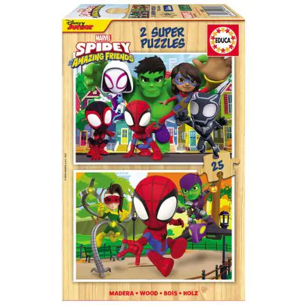 Marvel Spidey Amazin Friends Puzzle 2x25St Produktfoto