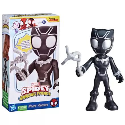 Marvel Spidey Amazing Friends Black Panther Figur 22cm Produktfoto