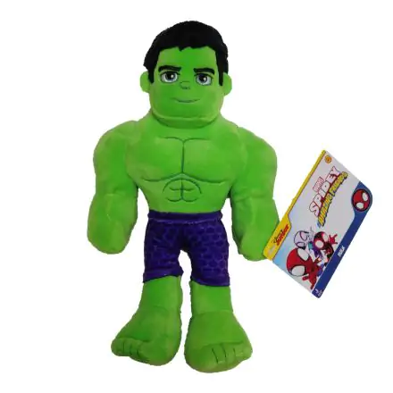 Marvel Spidey Amazing Friends Hulk Plüschfigur 23 cm Produktfoto