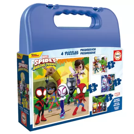 Marvel Spidey Amazing Friends Puzzle 6-9-12-16St termékfotója