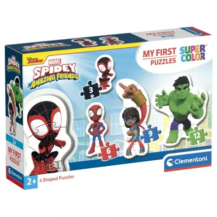 Marvel Spidey and His Amazing Friends Puzzle 3-6-9-12St termékfotója