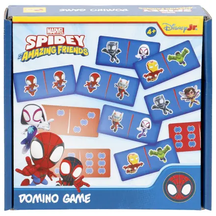 Marvel Spidey and the Amazing Friends Domino Spiel Produktfoto