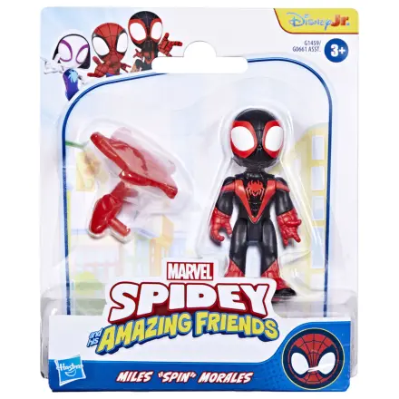 Marvel Spidey Miles Spin Morales Figur 7cm Produktfoto