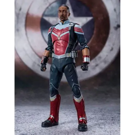 The Falcon and the Winter Soldier S.H. Figuarts Actionfigur Falcon 15 cm Produktfoto