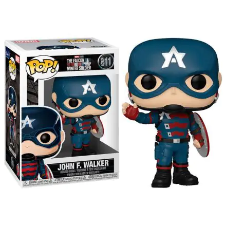The Falcon and the Winter Soldier POP! Vinyl Figur Captain America 9 cm Produktfoto