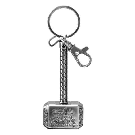 Marvel Metall-Schlüsselanhänger Thor's Hammer Produktfoto