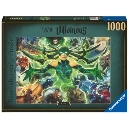Marvel Villainous Jigsaw Puzzle Hela (1000 Stücke) Produktfoto