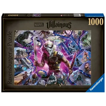 Marvel Villainous Jigsaw Puzzle Killmonger (1000 Stücke) Produktfoto