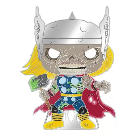 Marvel Zombie Loungefly POP! Pin Ansteck-Pin Thor (Glow-in-the-Dark) 10 cm termékfotója