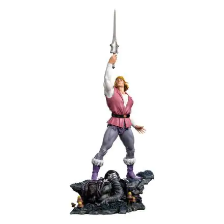 Masters of the Universe Art Scale Statue 1/10 Prince Adam 38 cm termékfotója