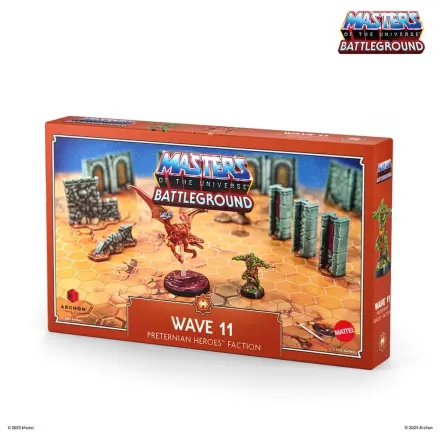 Masters of the Universe: Battleground Miniatures Spiel Welle 11: Preternian Heroes (Moss Man / Turbodactyl) *English Version* Produktfoto
