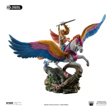 Masters of the Universe BDS Art Scale Statue 1/10 She-Ra and Swiftwind 42 cm Produktfoto
