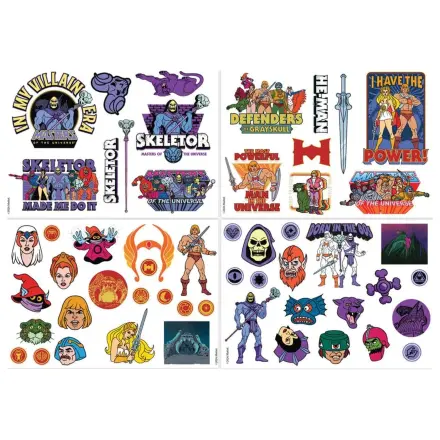 Masters of the Universe Tech Aufkleber Pack Produktfoto