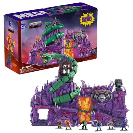 Masters of the Universe Mega Construx Probuilders Baukasten Origins Snake Mountain Produktfoto