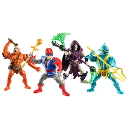 Masters of the Universe Origins Actionfiguren 4er-Pack Battle for Subternia 14 cm Produktfoto