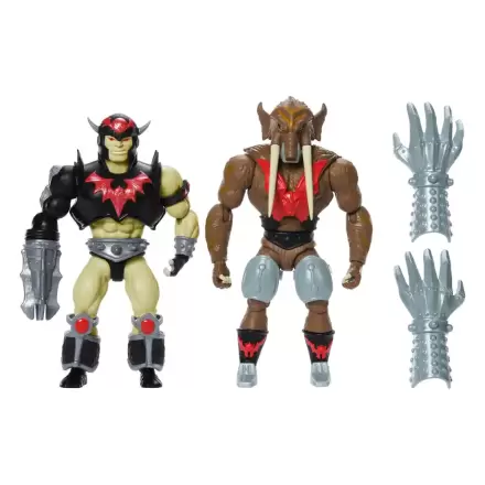 Masters of the Universe Origins Actionfiguren 2er-Pack Horde Invasion 14 cm Produktfoto