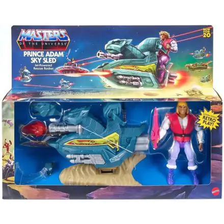 Masters of the Universe Origins Actionfigur 2020 Prince Adam with Sky Sled 14 cm Produktfoto