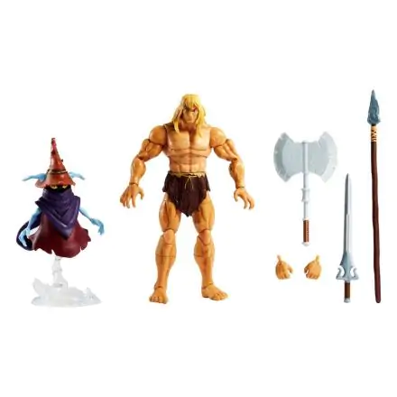 Masters of the Universe: Revelation Masterverse Actionfiguren 2022 Deluxe Savage He-Man & Orko 18 cm Produktfoto