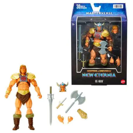Masters of the Universe New Eternia Masterverse Actionfigur 2022 Viking He-Man 18 cm Produktfoto