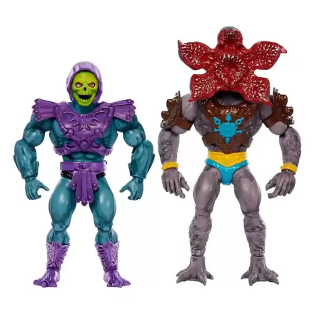 Masters of the Universe x Stranger Things Origins Actionfiguren 2er-Pack Skeletor & Demogorgon 14 cm Produktfoto