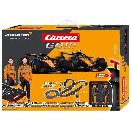 McLaren Carrera GO!!! Slot-Car-Rennbahn Set McLaren Racing Produktfoto
