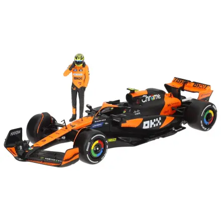 McLaren Norris MCL38 F1 Metallauto Produktfoto